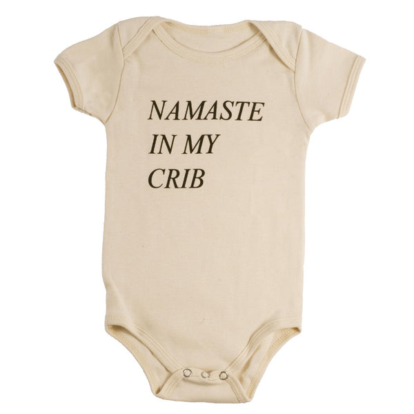 'Namaste in My Crib' onesie