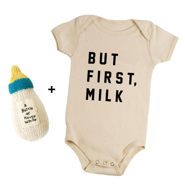 'Milk-drunk in Love' Baby Gift Set