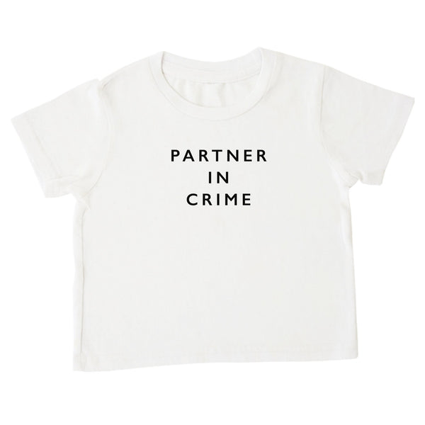 'Partner in Crime' Tee / Onesie