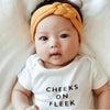 'Cheeks on Fleek' Onesie