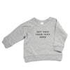 Custom Sweatshirt - 100% organic - Limited edition grey