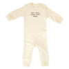 Custom Baby Long Sleeve Romper - 100% organic