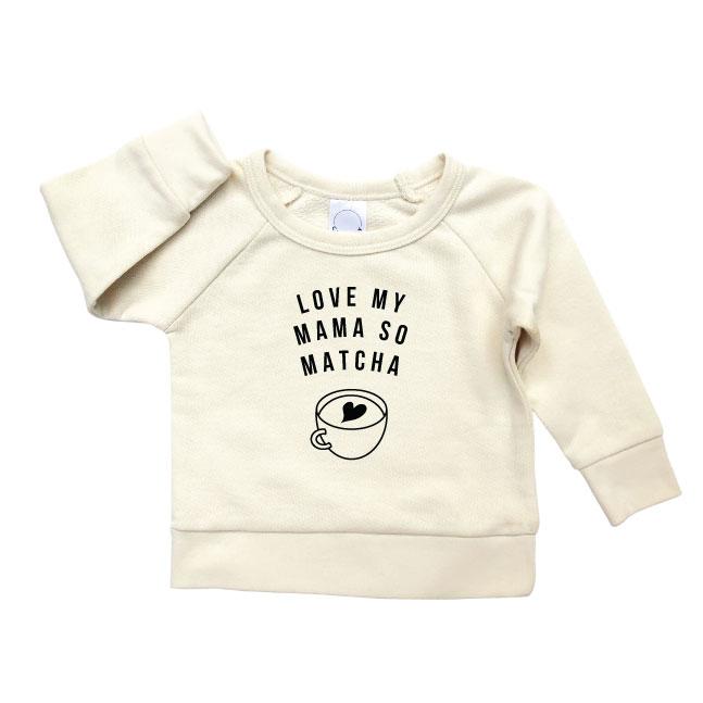 'Love my mama / papa so matcha' Sweatshirt