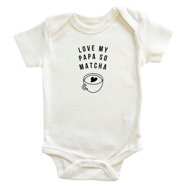 'Love my papa / mama so matcha' Onesie