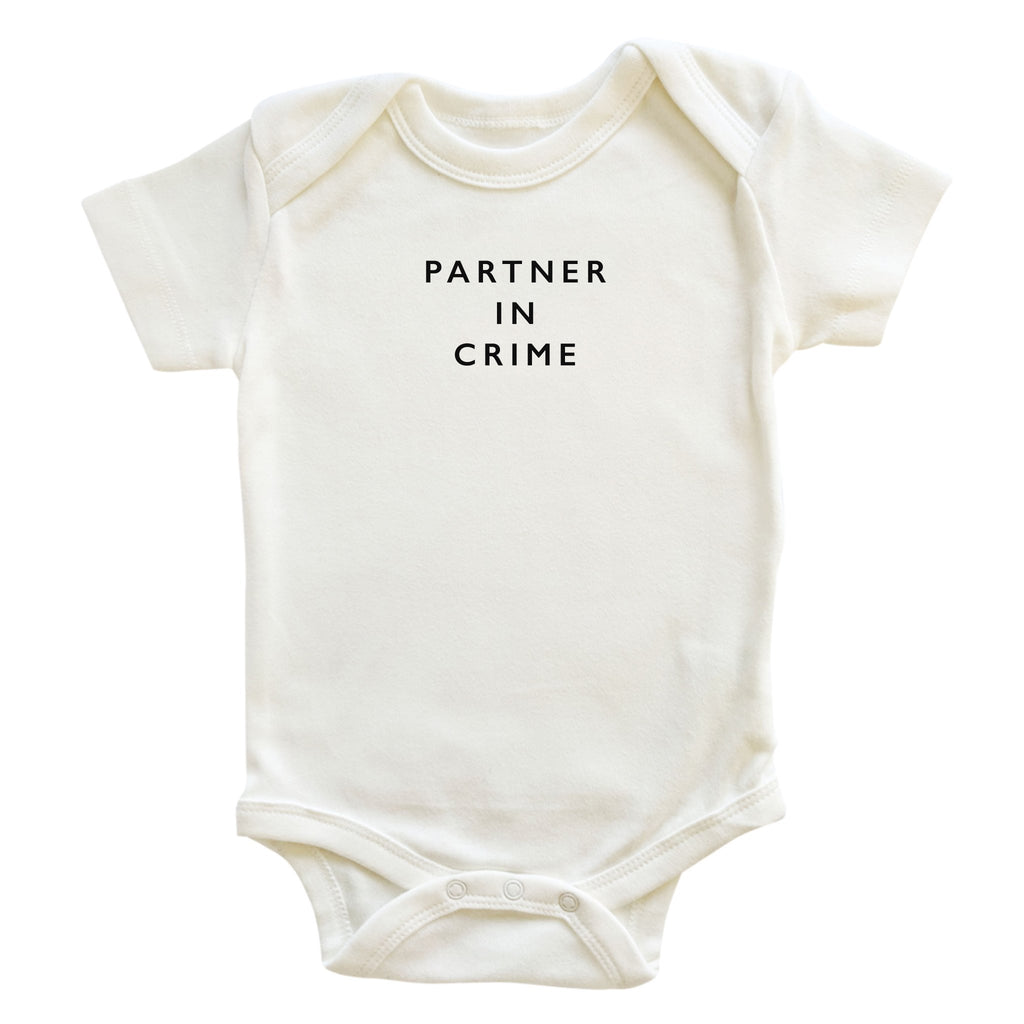 'Partner in Crime' Tee / Onesie