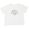 'Smallest & Biggest Fan' Tee / Onesie